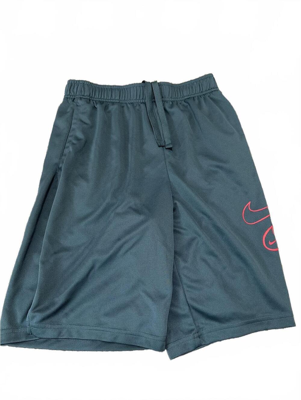 Nike Kids Boys Double Logo Dri-Fit Athletic Shorts XL